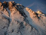 16 The First Light Of Sunrise Shines On The Pinnacles And Mount Everest North Face From Mount Everest North Face Advanced Base Camp 6400m In Tibet